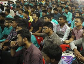 Students attending a CSE Conference session